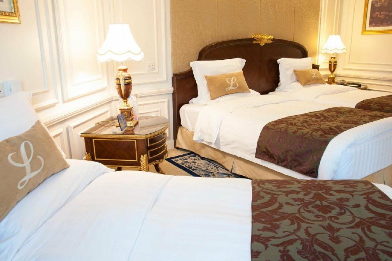 New Orient Landmark Hotel Makaó Kültér fotó A room at the hotel